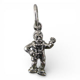 Sterling Silver Oz Munchkin Charm for Bracelet Vintage