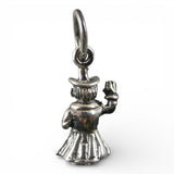 Sterling Silver Oz Munchkin with Hat Charm for Bracelet Vintage