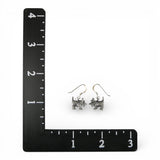 Sterling Silver Scottie Dog Earrings Oz Drop Dangle Earrings Toto Vintage