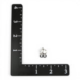 Sterling Silver 2000 Charm for Bracelet Track & Field Runner Gift 2000m Race