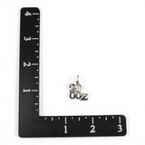 Sterling Silver 2000 OZ Charm for Bracelet 100TH Anniversary Vintage