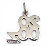 Sterling Silver 2000 OZ Charm for Bracelet 100TH Anniversary Vintage