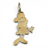 Sterling Silver MINNIE MOUSE Charm for Bracelet Gold Vermeil Disney Cute Jewelry