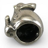 Sterling Silver SNOWMAN Charm for Bracelet by Brown County Silver
