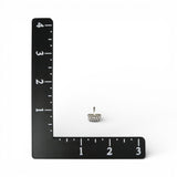 Sterling Silver Mini Hollander Brown County Basket Charm for Bracelet Vintage