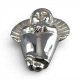 Small Sterling Silver Angel Christmas Ornament or Pendant for Necklace Vintage