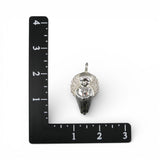 Small Sterling Silver Angel Christmas Ornament or Pendant for Necklace Vintage