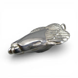 Small Sterling Silver Angel Christmas Ornament or Pendant for Necklace Vintage