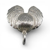 Small Sterling Silver Angel Christmas Ornament or Pendant for Necklace Vintage