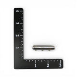 Sterling Silver Engravable Charm Pin Slmooth Brooch Hanger Holder New Old Stock