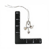 Sterling Silver Charm Holder Necklace Birdhouse Basket Watering Can Summer BCS