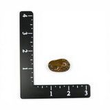 Reclining Lady in Garden Brass Pin
