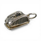 Sterling Silver Cheese Box Charm for Bracelet Mouse Everybody Has to Eat Vintage