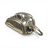 Sterling Silver Cheese Box Charm for Bracelet Mouse Everybody Has to Eat Vintage