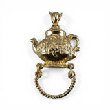 Sterling Silver Gold Vermeil Teapot Charm Holder Pendant for Necklace Tea Gift