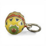 Sterling Silver Enamel Easter Egg Charm for Bracelet Vintage New BCS Spring Gift