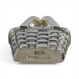 Sterling Silver Nantucket Basket Pendant for Necklace Brown County Charm