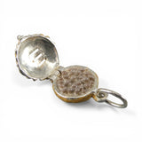 Sterling Silver Enamel Blueberry Pie Charm for Bracelet Baking Gift Vintage New