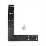 Sterling Silver Pink Icing Cupcake Charm for Bracelet Birthday Gift Vintage BCS
