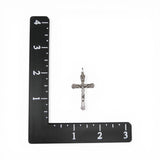 Sterlng Silver Crucifix Pendant for Necklace Cross First Communion Catholic Gift