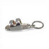 Sterling Silver German Sandal Charm for Bracelet Sandals Shoe Jewelry Vintage