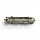 Sterling Silver Grandmother Charm Hanger Pin Holder Brooch Grandma Gift New Old