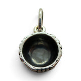Sterling Silver Bless This Food Mixing Bowl Charm for Bracelet Vintage Food Gift