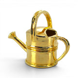 Sterling Silver Gold Vermeil Banded Watering Can Charm for Bracelet Garden Gift