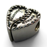 Sterling Silver Mother-Daughter Charm Bead