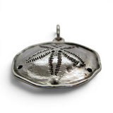 Sterling Silver Sand Dollar Pendant for Necklace Beach Vacation Jewelry New