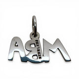 Sterling Silver MBA Charm for Bracelet Masters Business Graduation Gift Grad