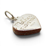 Sterling Silver Enamel Pink Chocolates Box Charm for Bracelet Mothers Day Gift