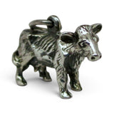 Sterling Silver Dairy Cow Charm for Bracelet Farmer Farming Farm Wife Gift New