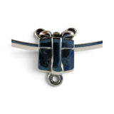 Brocosi.com sterling silver present charm bead with a hanger for European style bracelets