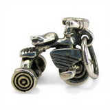 Sterling Silver Tricycle Charm for Bracelet Toddler Mom Gift Vintage Nostalgia
