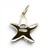 Sterling Silver or Enamel Starfish Charm for Bracelet Beach Vacation Jewelry New