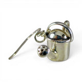 Sterling Silver Watering Can Earrings Dangle Drop Gardener Gift Vintage New BCS