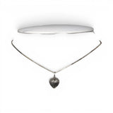 Sterling Silver Gold Vermeil Woven Basket Puffy Heart Charm for Bracelet 64