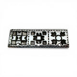 Sterling Silver Quilt Pattern Square Block Charm Holder Hanger Pin Vintage New