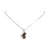 Sterling Silver Enamel Victorian Ice Skate Charm for Bracelet Vintage New Gift