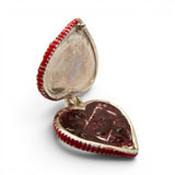 Sterling Silver Enamel Red White Chocolates Box Charm for Bracelet Always Love