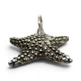 Sterling Silver Starfish Pendant for Necklace Beach Vacation Jewelry Vintage New