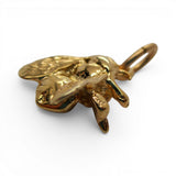 Sterling Silver Gold Vermeil Bee Charm for Bracelet Insect Jewelry Vintage New