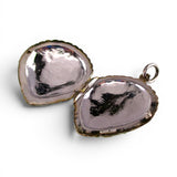 Sterling Silver Enamel Shell Locket Pendant for Necklace Beach Vacation Jewelry