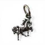 Tiny Sterling Silver Unicorn Charm Miniature Small Finding Jewelry Making Mini