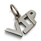 Sterling Silver VIP Charm for Bracelet Very Important Person Daughter Wife Gift