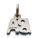 Sterling Silver BA Charm for Bracelet Bachelor of Arts College Graduation Gift