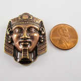 Egyptian King Tut Brass Pin