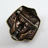 Egyptian King Tut Brass Pin