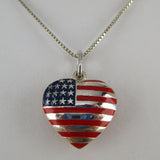 Americana Heart Pendant